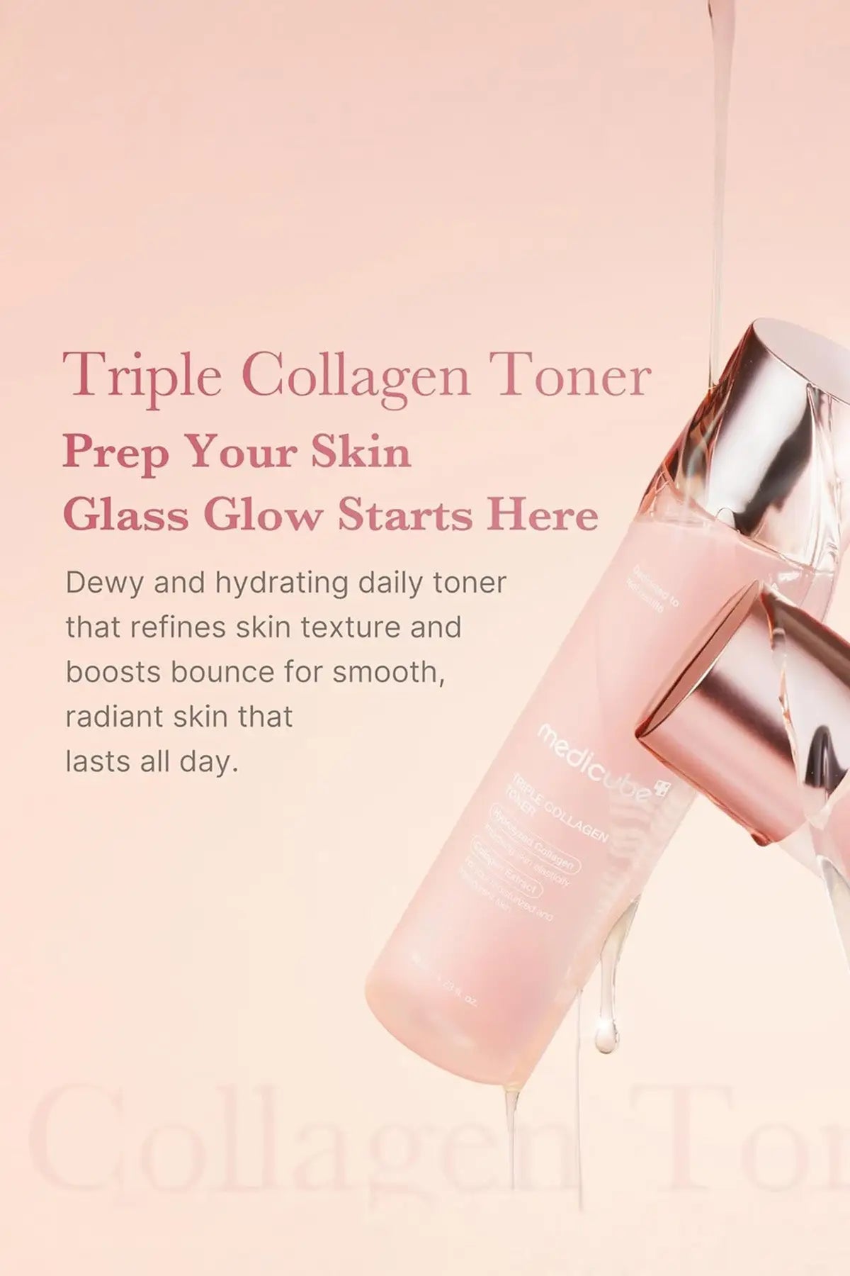 MEDICUBE TRIPLE COLLAGEN TONER 140ml MEDICUBE