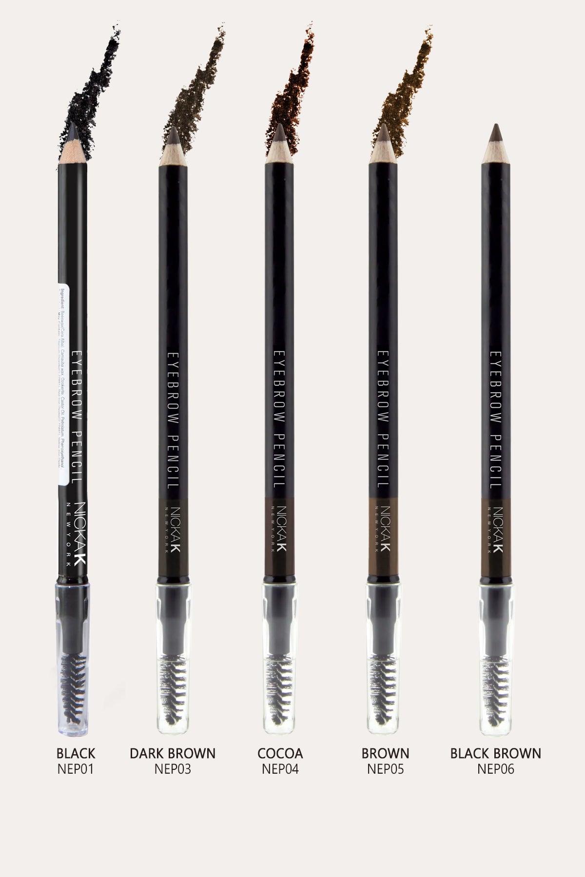 NICKA K EYEBROW PENCIL - BSW BEAUTY CANADA