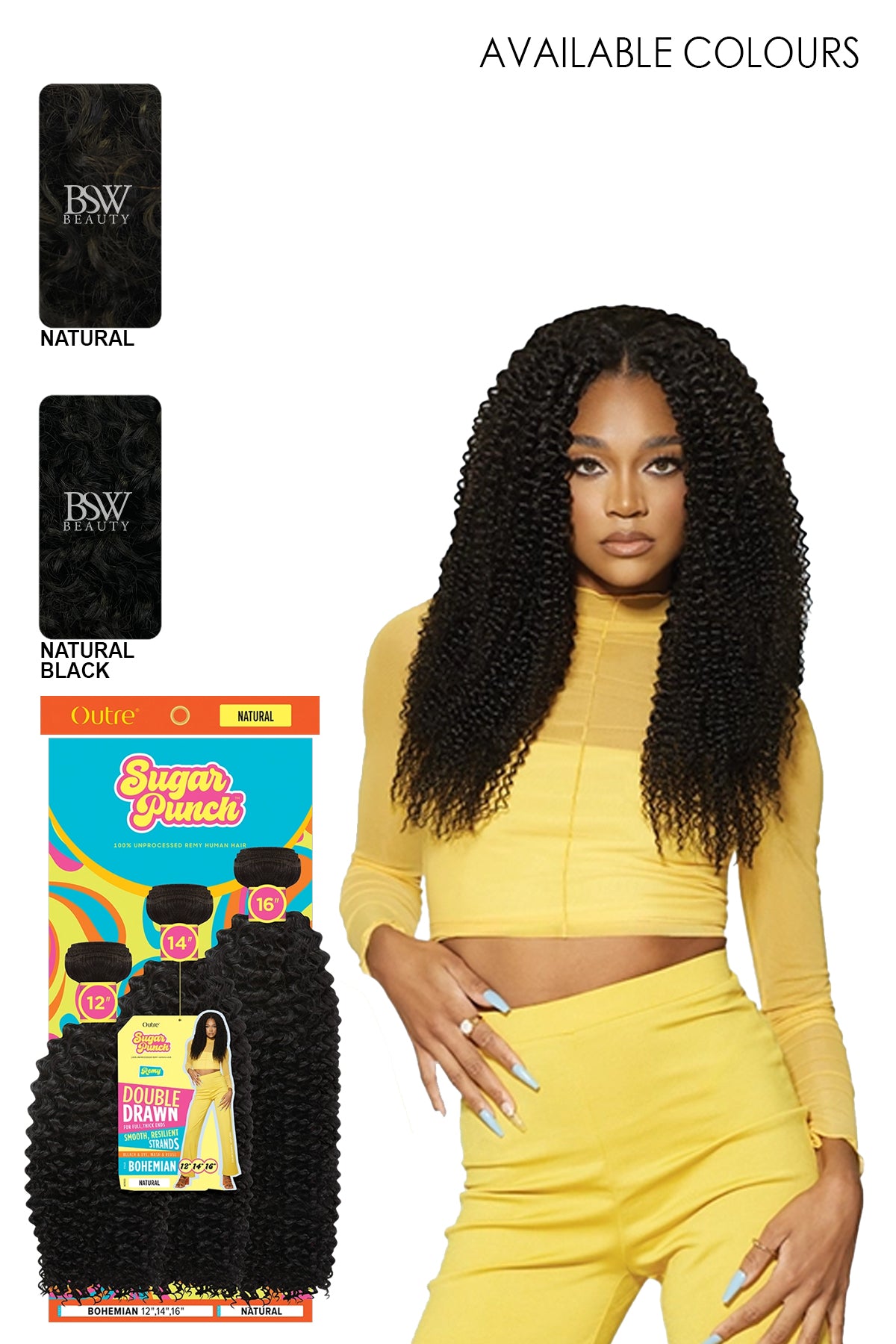 OUTRE SUGAR PUNCH - BOHEMIAN CURL MULTI 3PCS - BSW BEAUTY CANADA