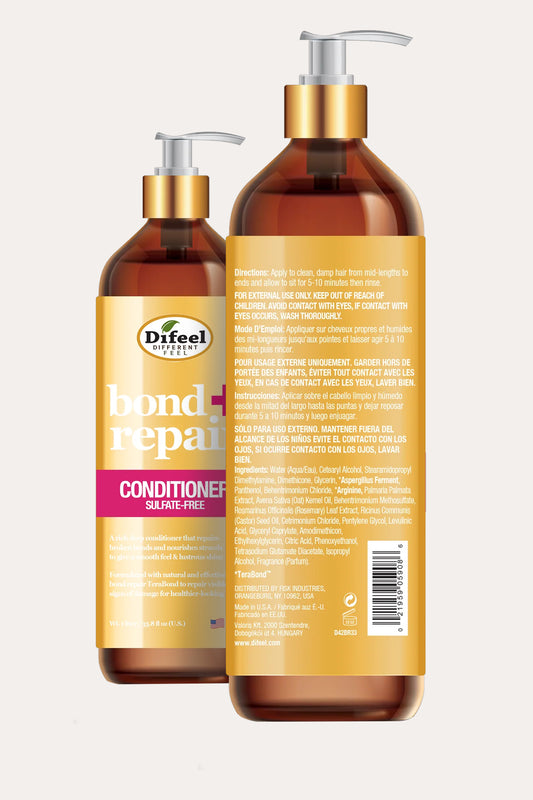 DIFEEL BOND + REPAIR CONDITIONER 33.8oz - BSW BEAUTY CANADA
