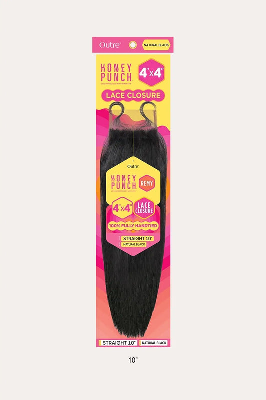 OUTRE HONEY PUNCH 4X4 LACE CLOSURE - STRAIGHT OUTRE