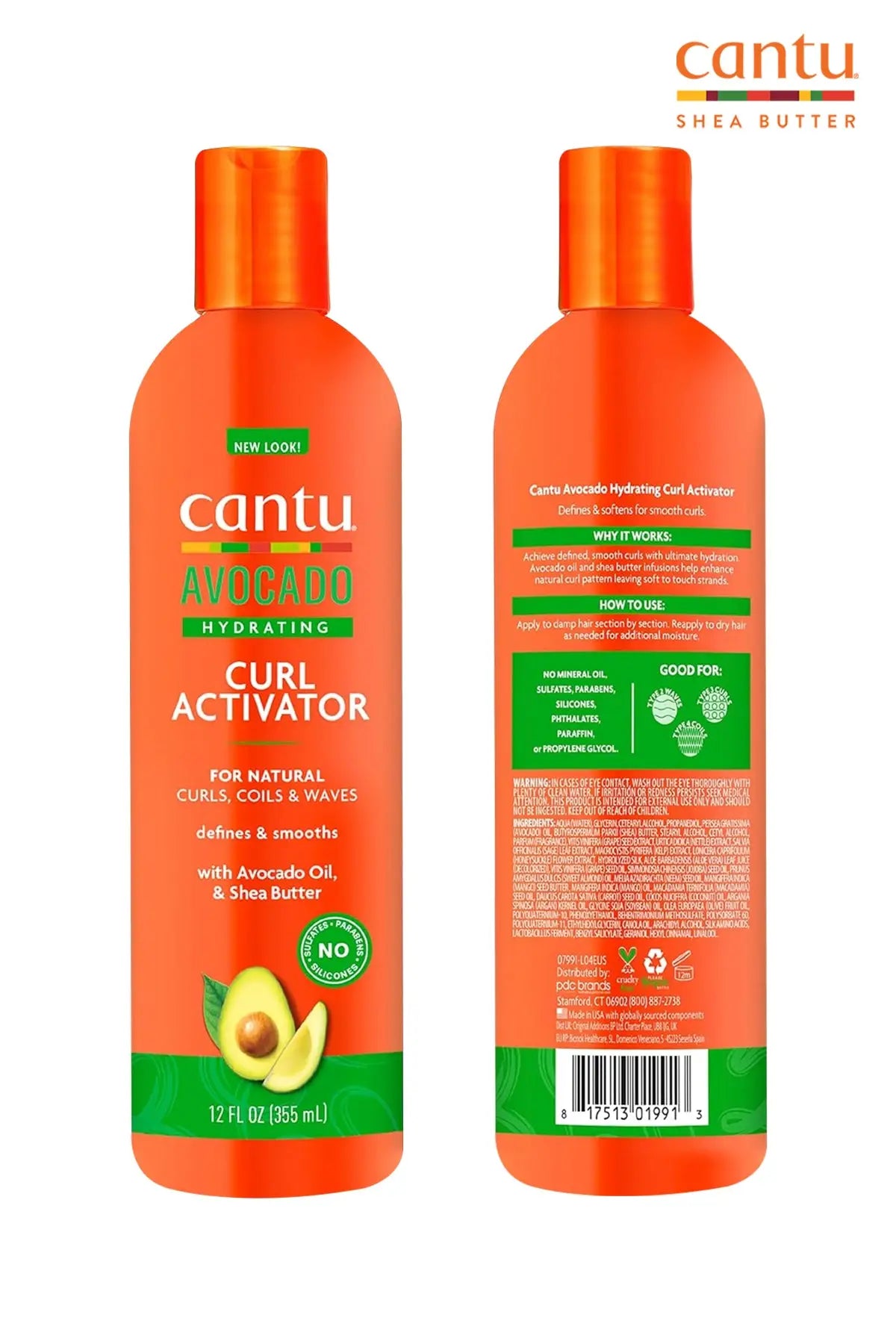 CANTU AVOCADO HYDRATING CURL ACTIVATOR CREAM 12oz - BSW BEAUTY CANADA