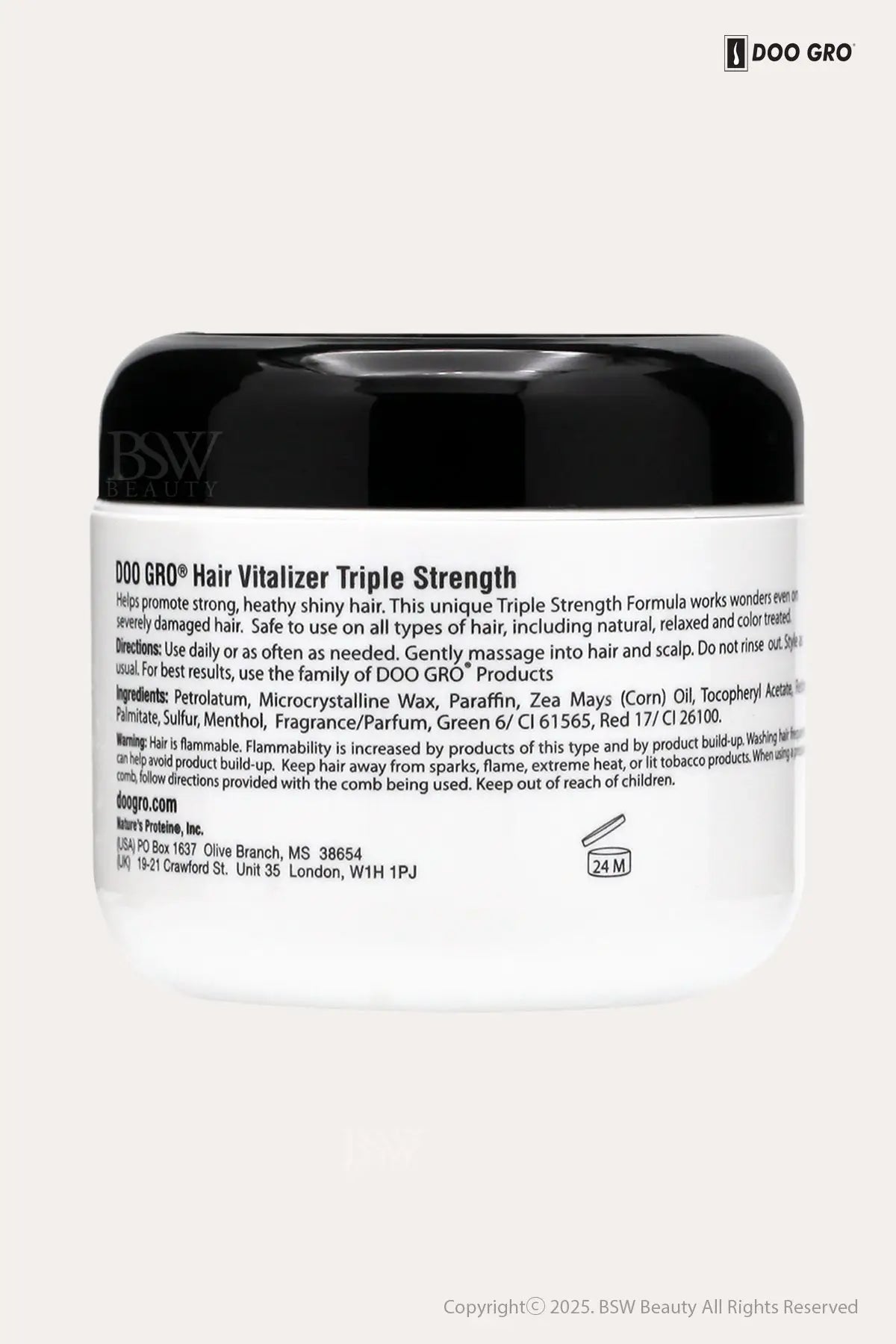 DOO GRO TRIPLE STRENGTH HAIR VITALIZER 4oz - BSW BEAUTY CANADA