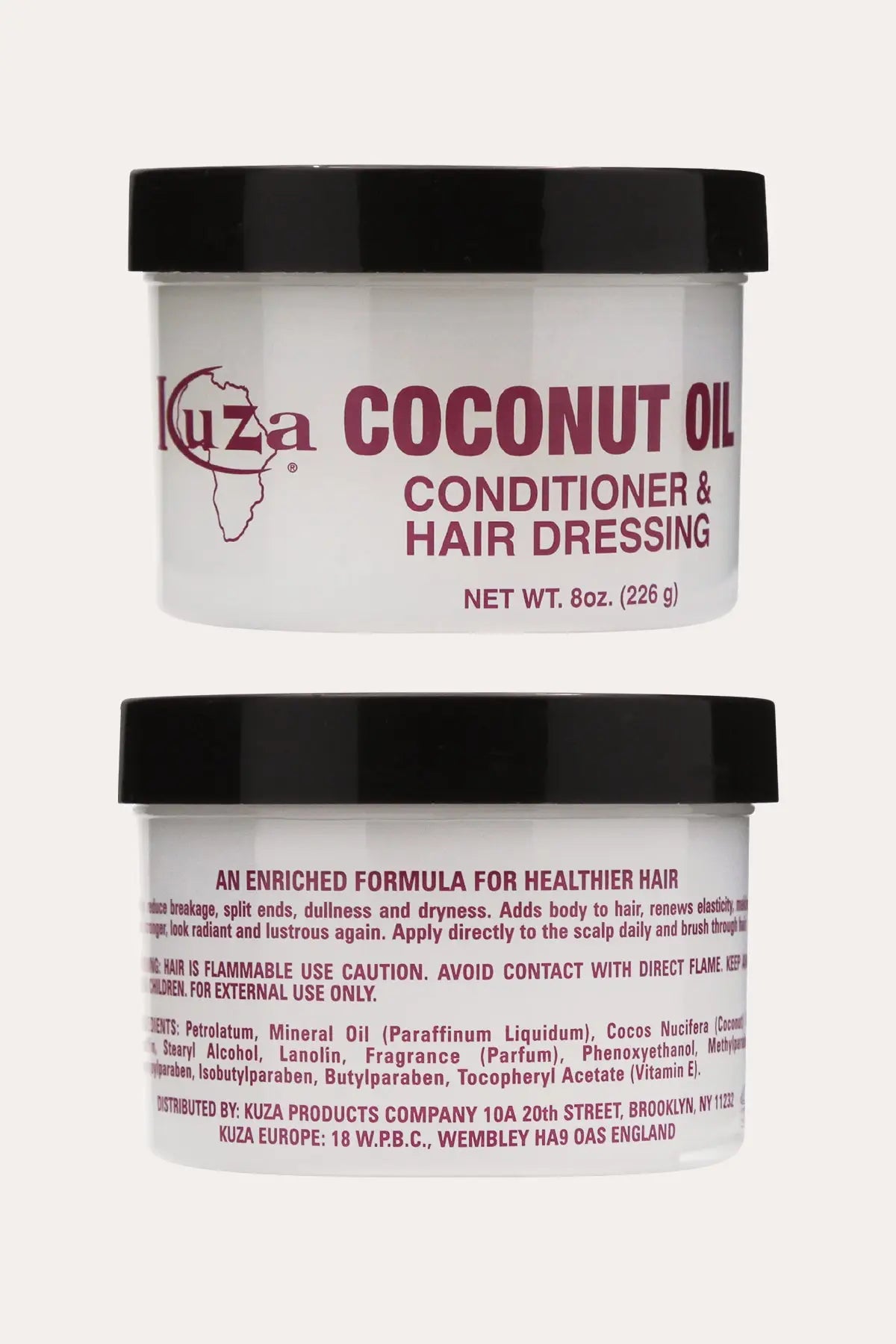 KUZA COCONUT OIL CONDITIONER & HAIR DRESSING 8oz - BSW BEAUTY CANADA