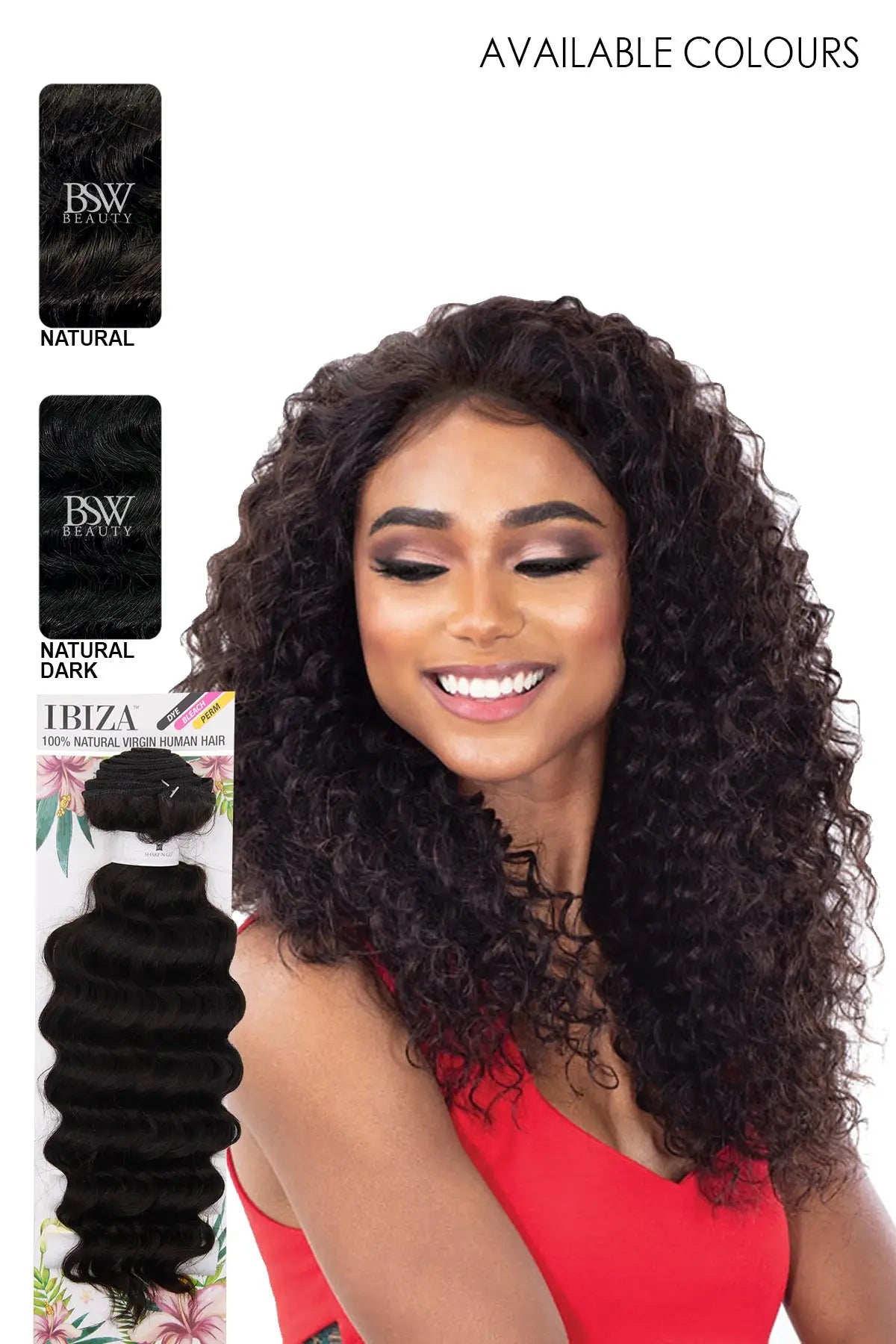 SHAKE N GO IBIZA 100% NATURAL VIRGIN HUMAN HAIR DEEP - BSW BEAUTY CANADA