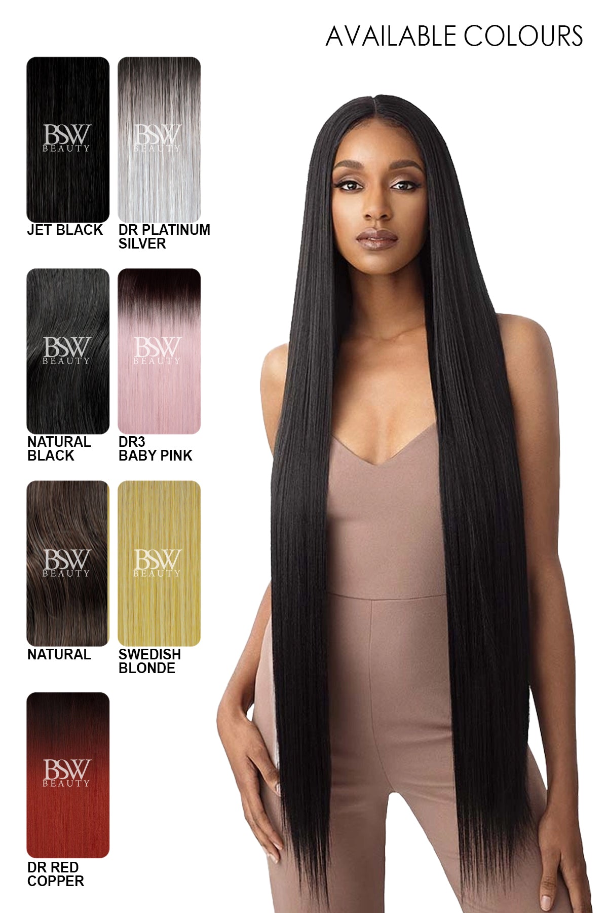 OUTRE  PURPLE PACK BRAZILIAN BUNDLE  - NATURAL STRAIGHT 18