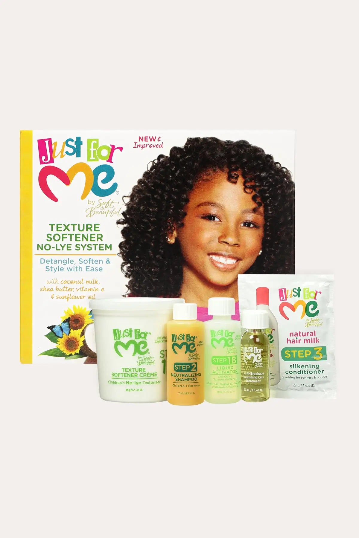 JUST FOR ME TEXTURE SOFTENER NO-LYE SYSTEM - BSW BEAUTY CANADA