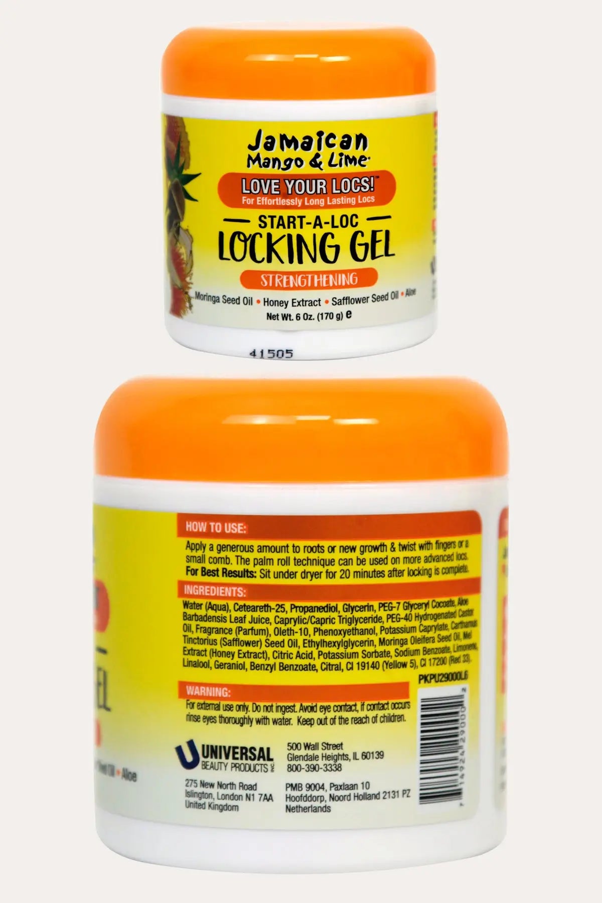 JAMAICAN MANGO & LIME START-A-LOC LOCKING FIRM GEL 6oz