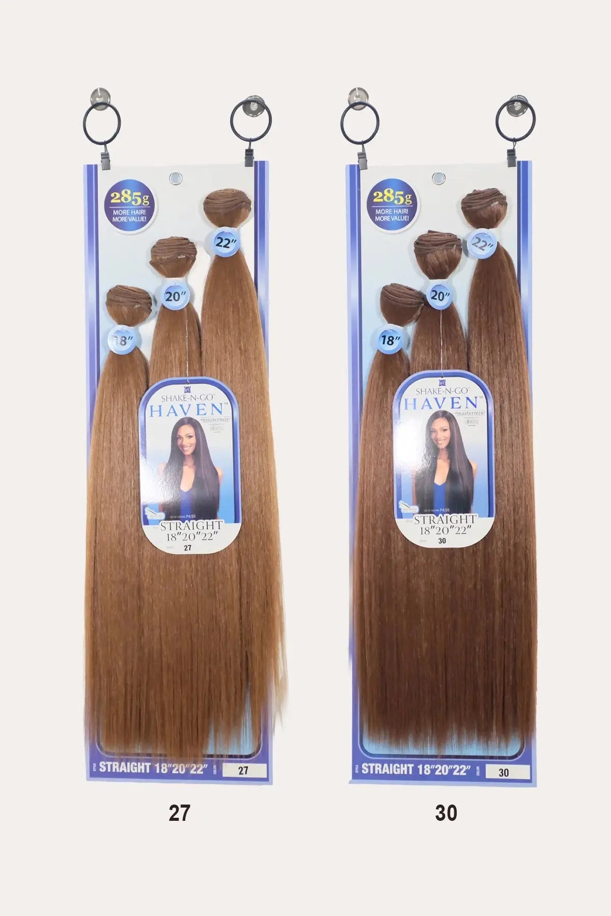 SHAKE N GO ORGANIQUE HAVEN WEAVE - STRAIGHT 3PCS 18"20"22" SHAKE N GO