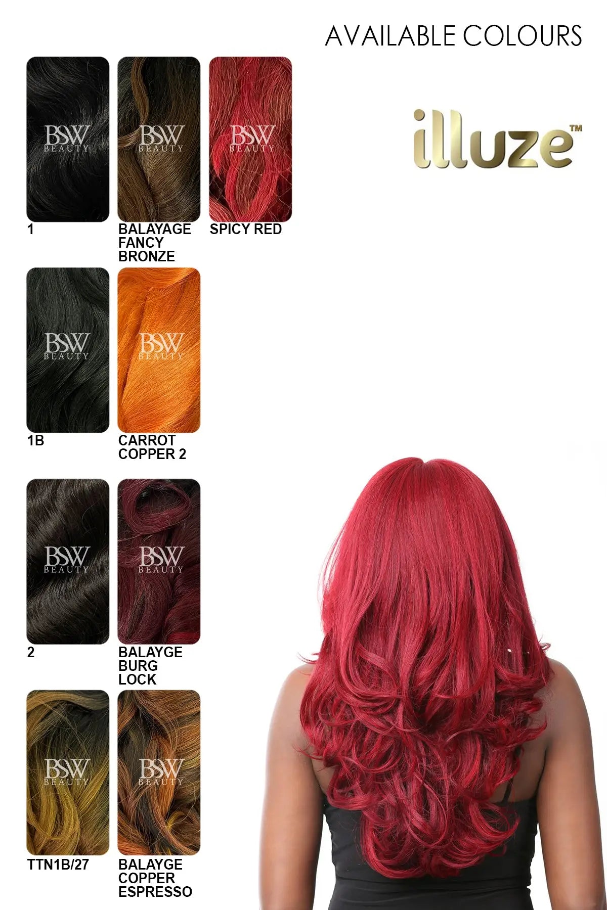 NUTIQUE ILLUZE GLUELESS 13X5 HD LACE FRONT WIG - SOLMINA - BSW BEAUTY CANADA