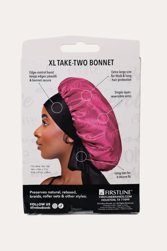 EVOLVE XL TAKE-TWO SATIN BONNET FIRSTLINE