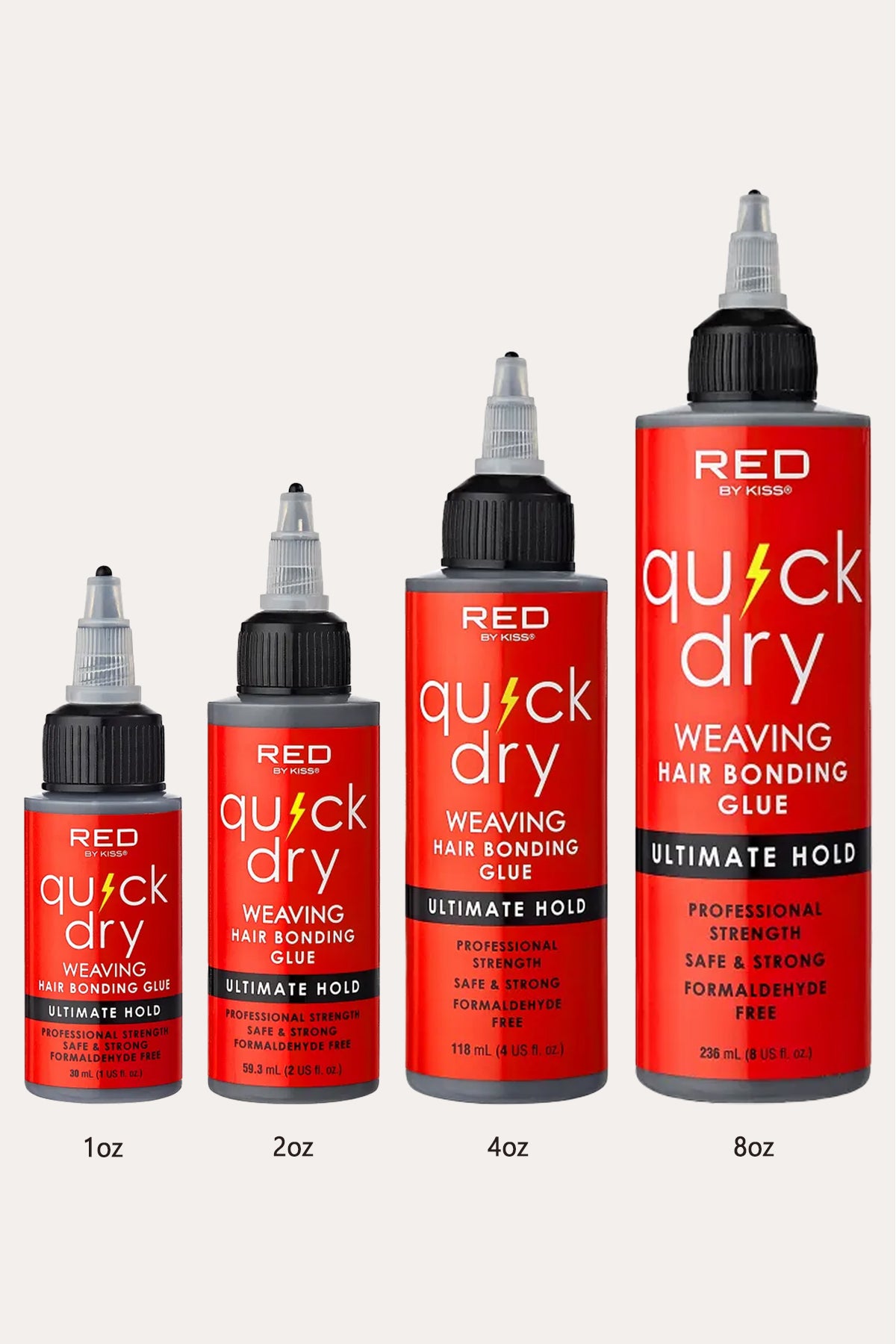 RED BY KISS ULTIMATE HOLD QUICK DRY HAIR BONDING GLUE - BSW BEAUTY CANADA