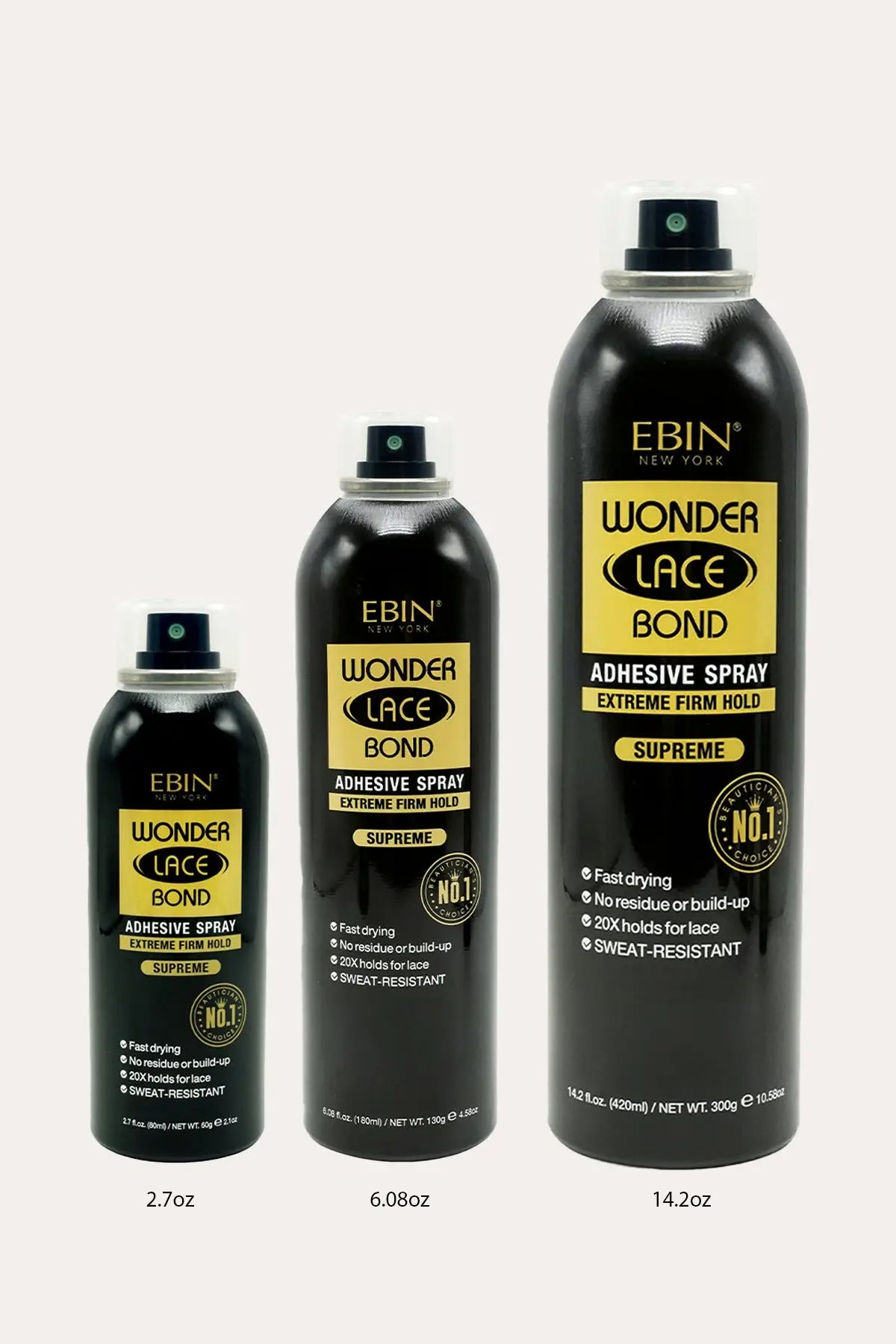EBIN NEW YORK WONDER LACE BOND SPRAY - SUPREME - BSW BEAUTY CANADA