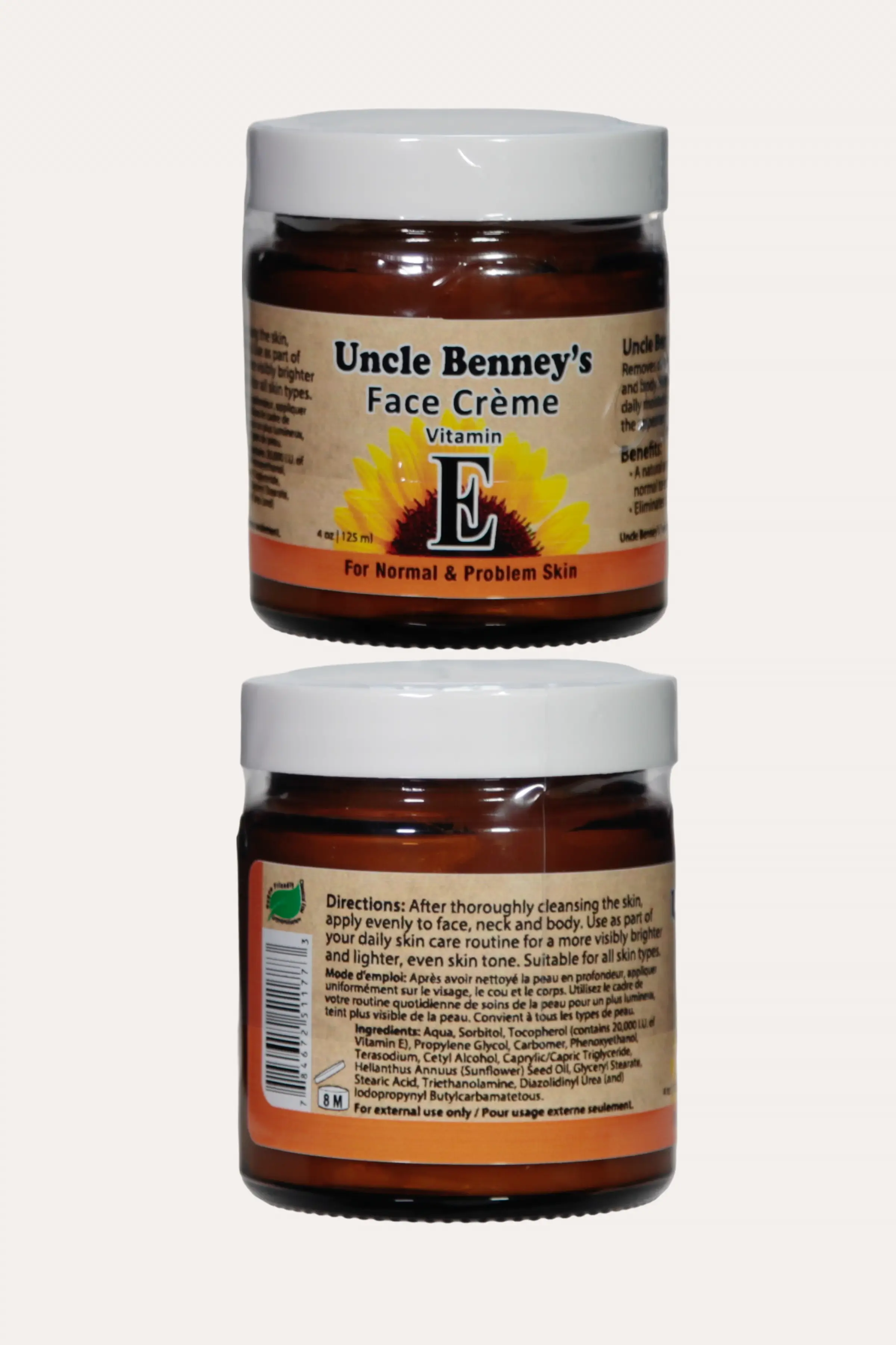 UNCLE BENNEY'S VITAMIN E FACE CREAM [ORIGINAL / EXTREME] UNCLE BENNY