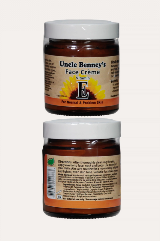 UNCLE BENNEY'S VITAMIN E FACE CREAM [ORIGINAL / EXTREME] UNCLE BENNY