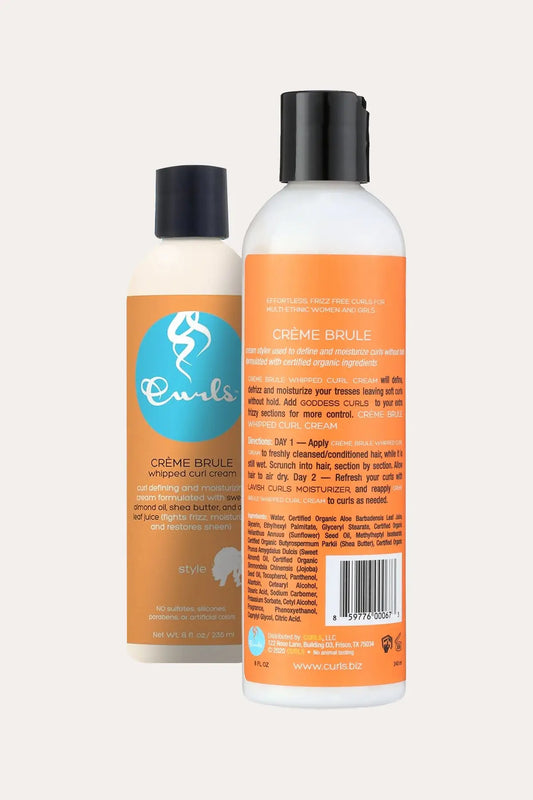 CURLS CREME BRULE WHIPPED CURL CREAM 8oz CURLS