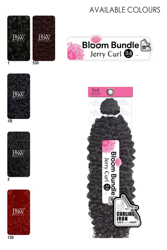 MAYDE BLOOM BUNDLE JERRY CURL 24" - BSW BEAUTY CANADA