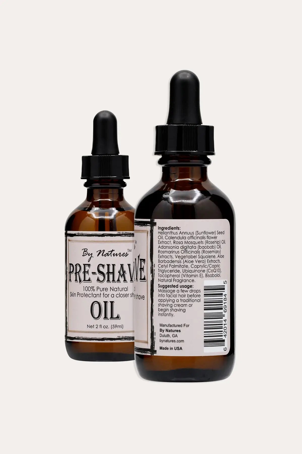 BY NATURES PRE-SHAVE OIL 2oz - BSW BEAUTY CANADA