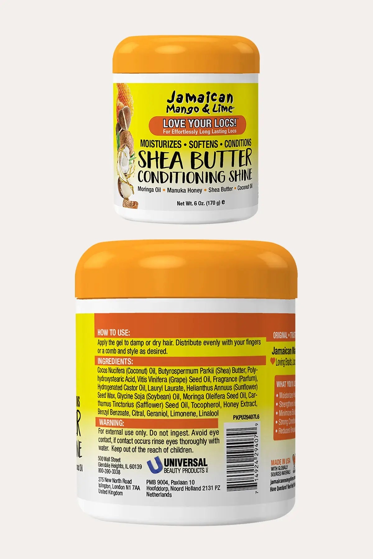 JAMAICAN MANGO & LIME SHEA BUTTER CONDITIONING SHINE 6oz - BSW BEAUTY CANADA