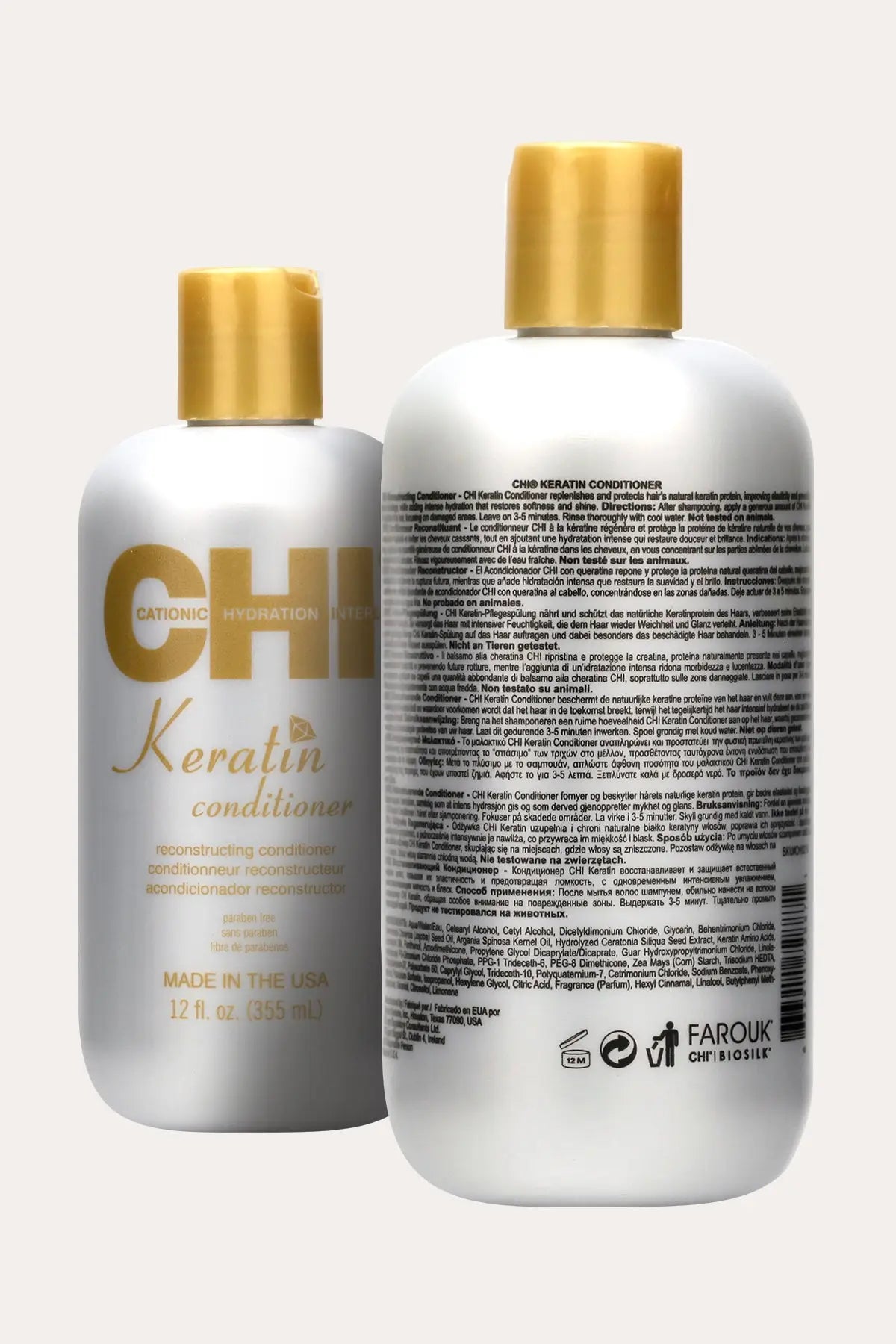 CHI KERATIN CONDITIONER 12oz - BSW BEAUTY CANADA