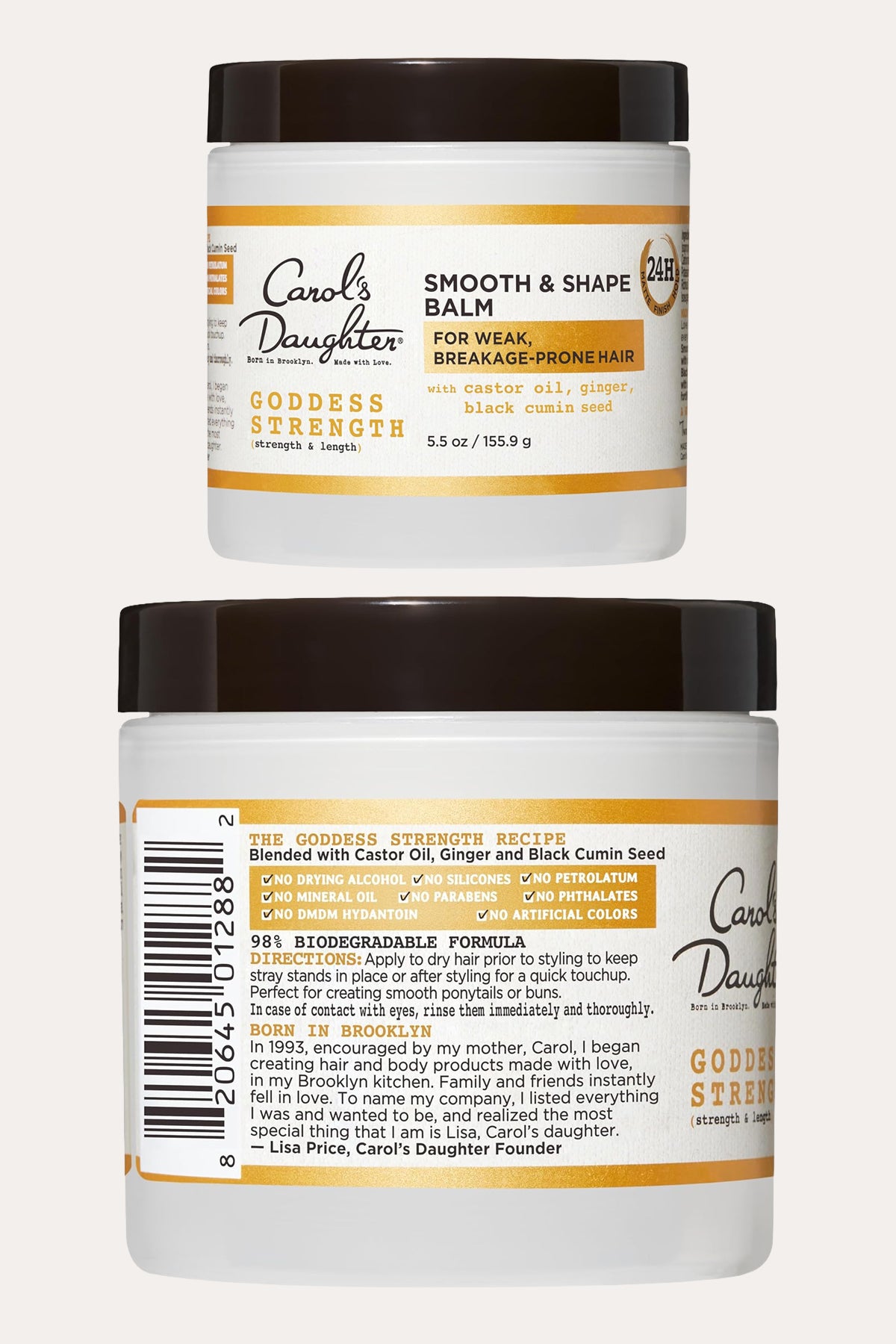CAROLS DAUGHTER GODDESS STRENGTH SMOOTH & SHAPE BALM 5.5oz