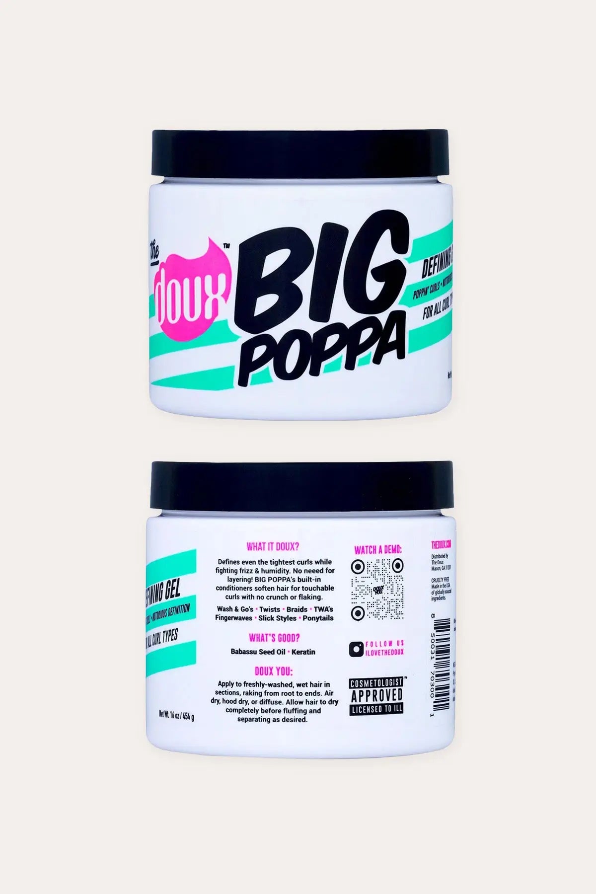 THE DOUX BIG POPPA DEFINING GEL 16oz