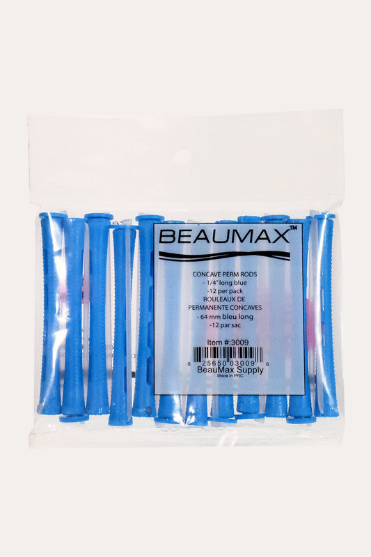 BEAUMAX  CONCAVE PERM RODS 1/4" 64mm - LONG #3009 BEAUMAX