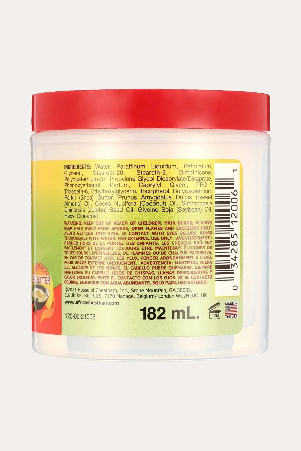 AFRICA'S BEST TRIPLE REPAIR HAIER AND SCALP CONDITIONER 6oz AFRICA'S BEST