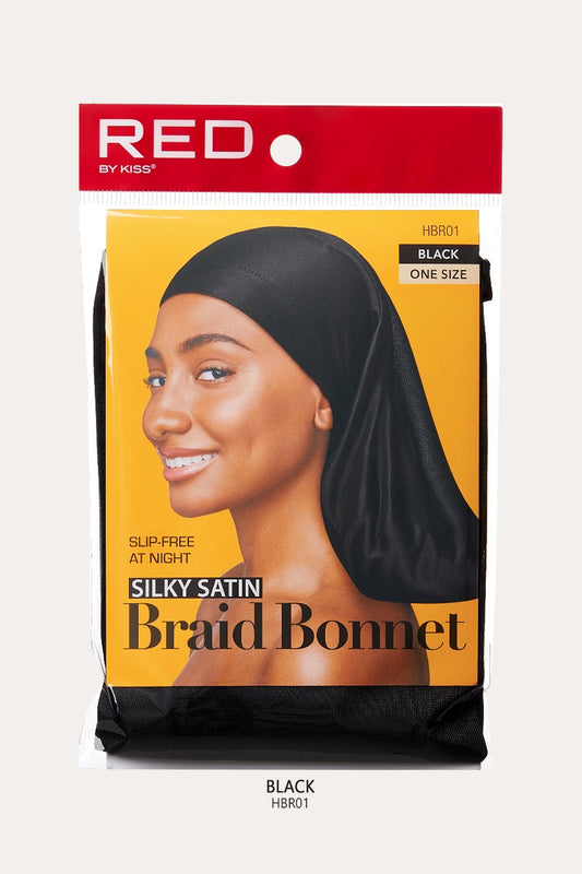 RED BY KISS SILKY SATIN BRAID BONNET - BSW BEAUTY CANADA