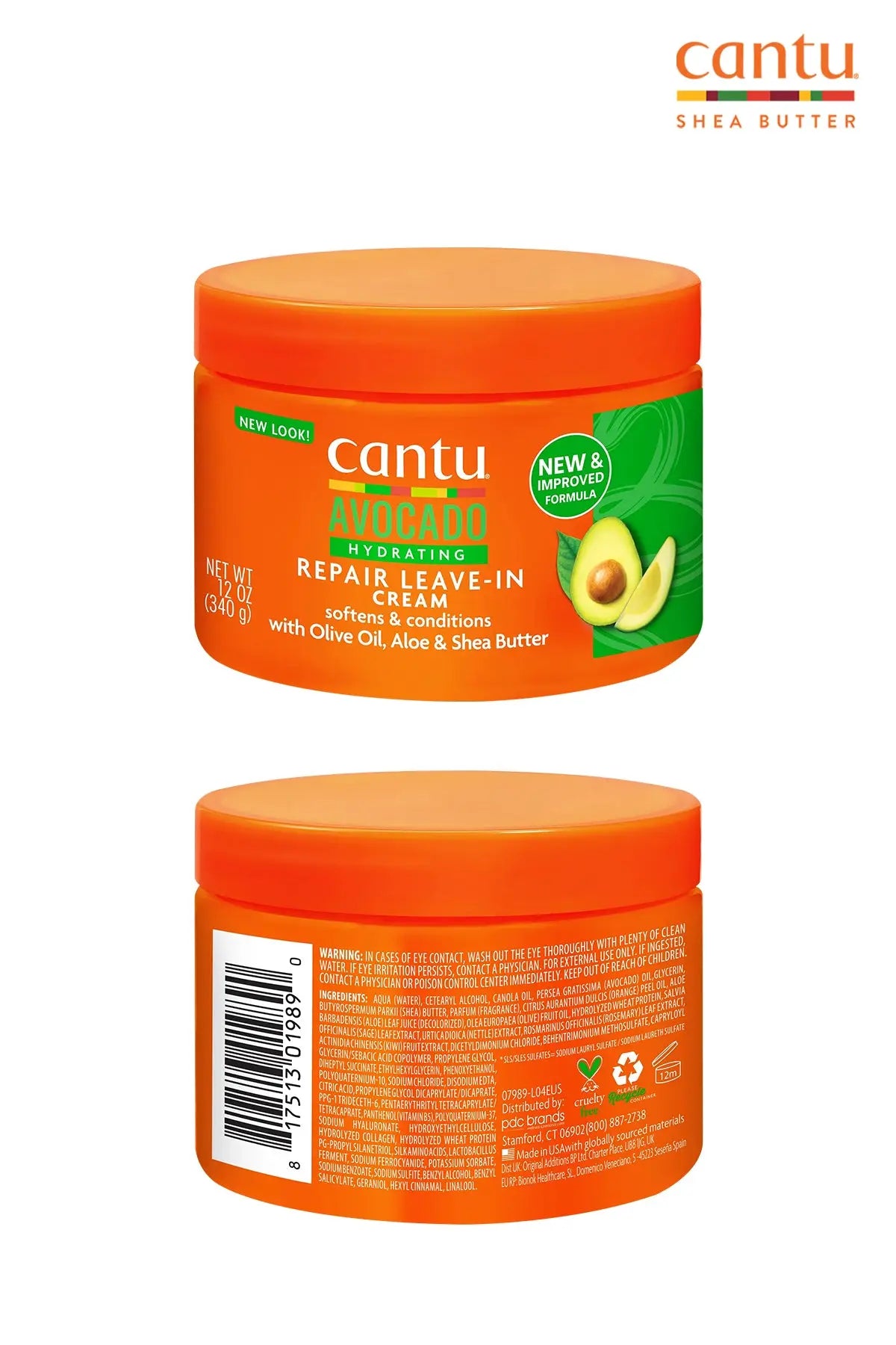 CANTU AVOCADO HYDRATING REPAIR LEAVE-IN 12oz - BSW BEAUTY CANADA