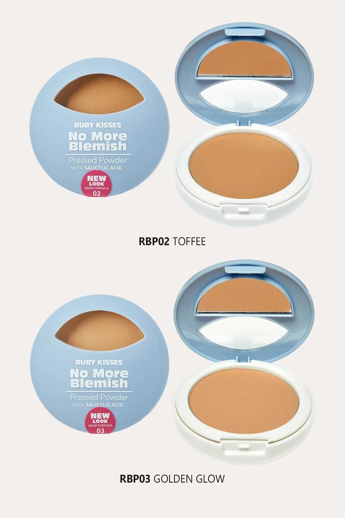 RUBY KISSES NO MORE BLEMISH PRESSED POWDER
