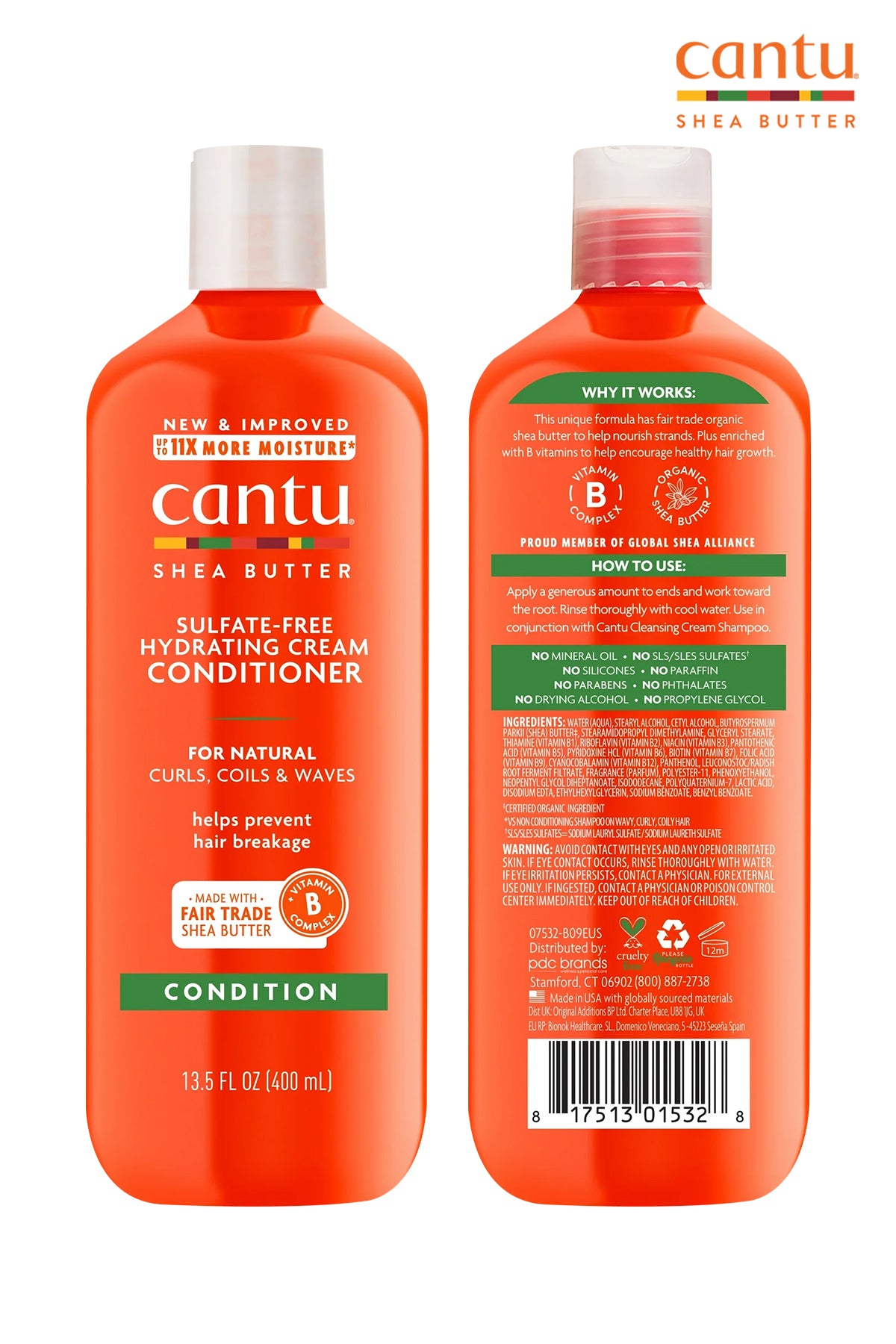 CANTU SHEA BUTTER HYDRATING CREAM CONDITIONER - BSW BEAUTY CANADA