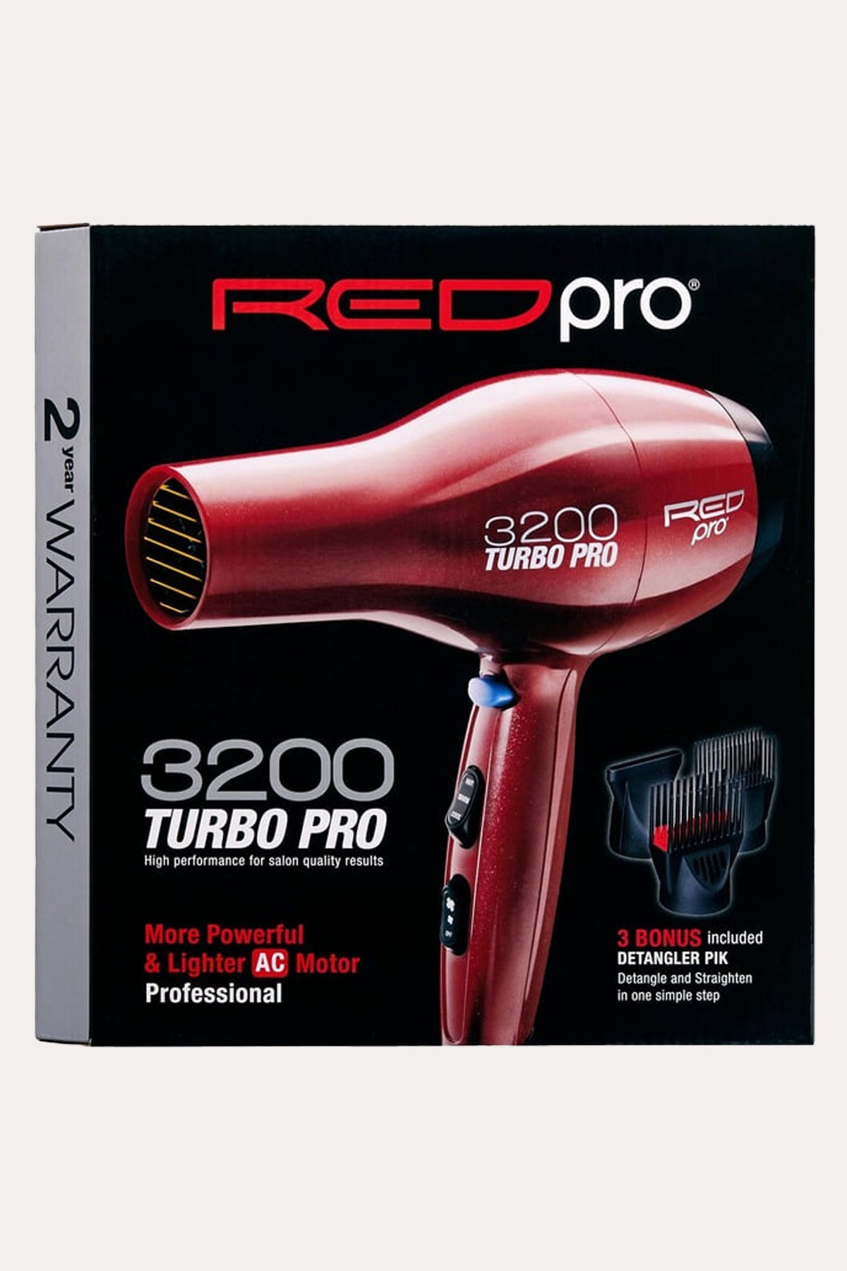 RED PRO 3200 TURBO PRO AC DRYER - BSW BEAUTY CANADA