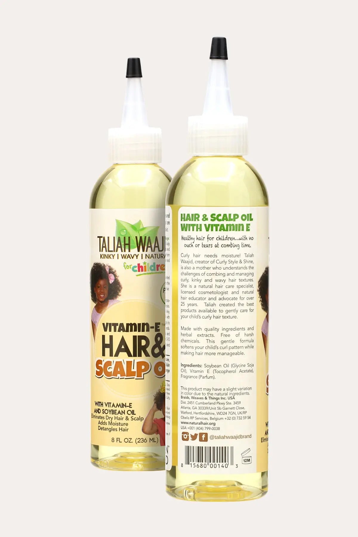TALIAH WAAJID KINKY WAVY NATURAL HAIR & SCALP OIL 8oz - BSW BEAUTY CANADA