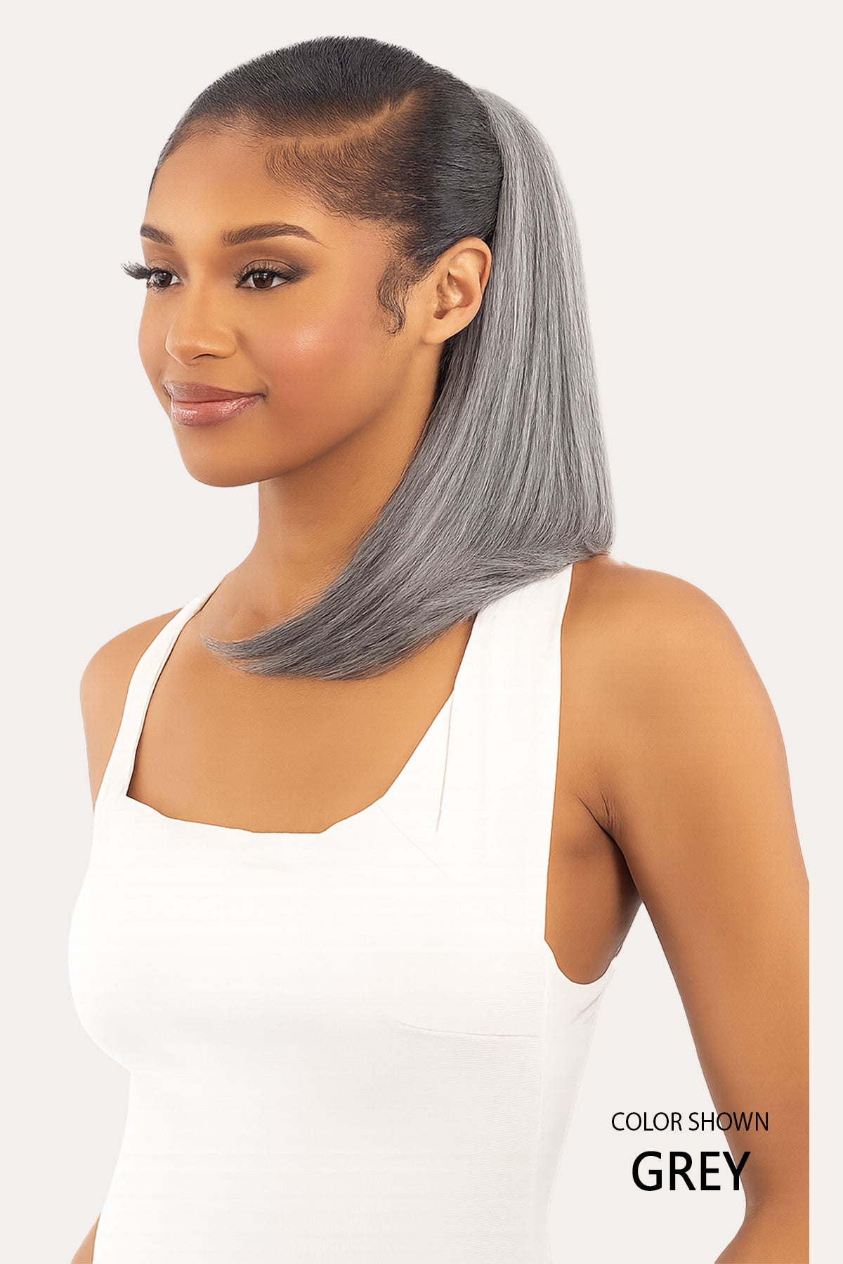 SHAKE N GO QUE DRAWSTRING PONYTAIL - STRAIGHT 14" - BSW BEAUTY CANADA