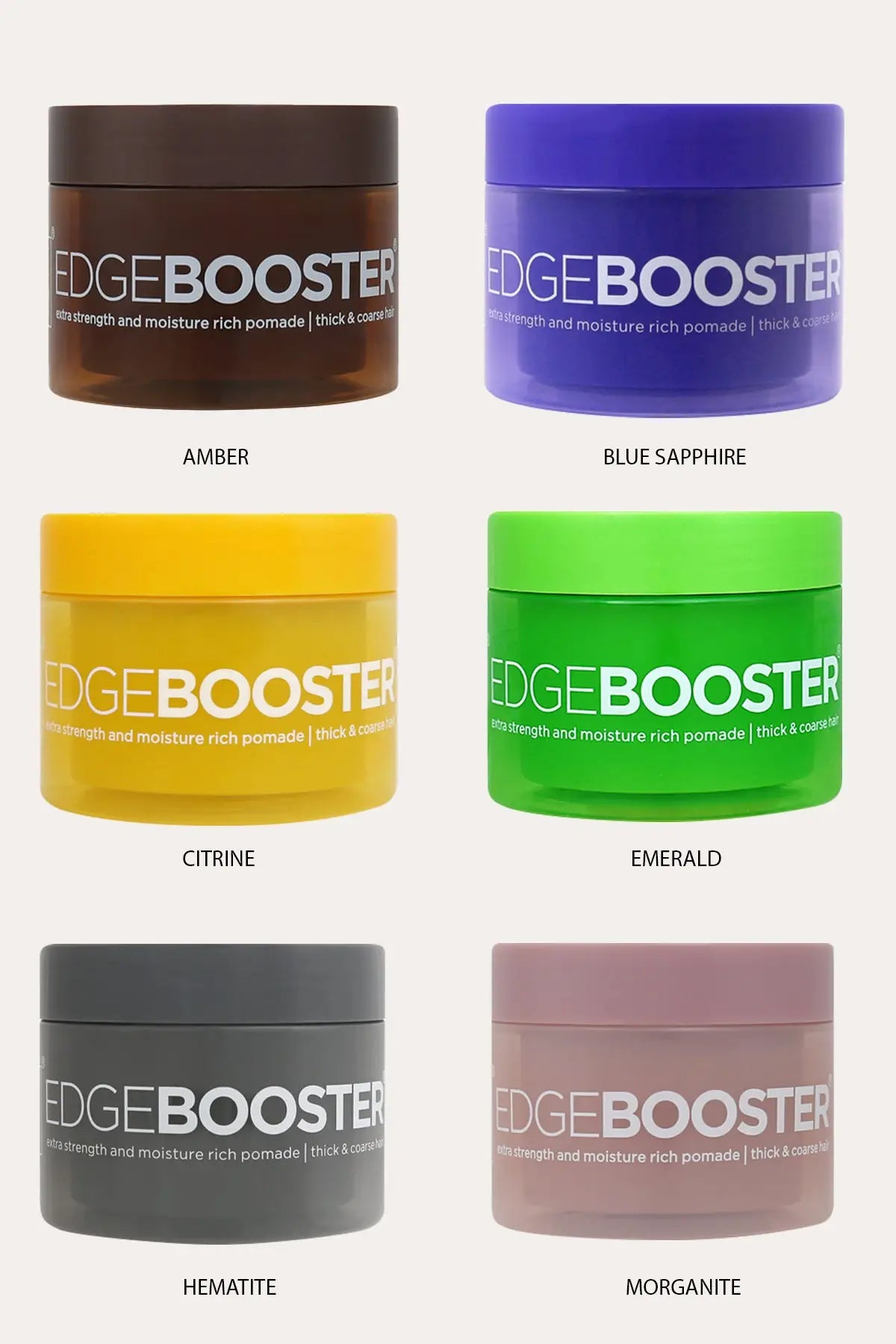 STYLE FACTOR EDGE BOOSTER EXTRA STRENGTH AND MOISTURE RICH POMADE 3.38oz - 10 TYPES - BSW BEAUTY CANADA