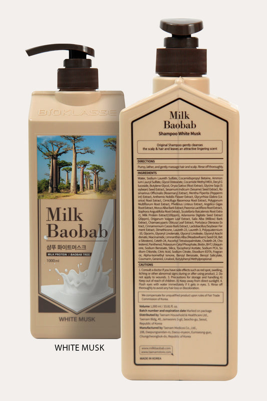 MILK BAOBAB SHAMPOO 1000ml - BSW BEAUTY CANADA