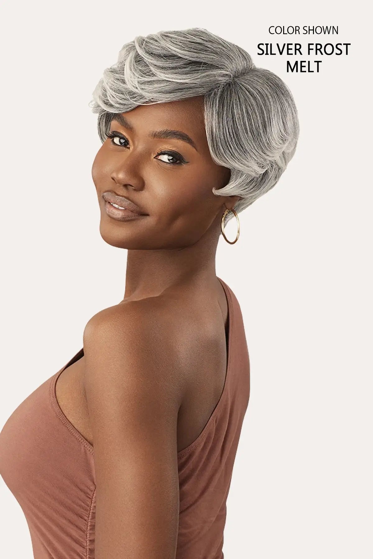 OUTRE WIG POP GRAY GLOW FULL WIG - GLOW 2 OUTRE