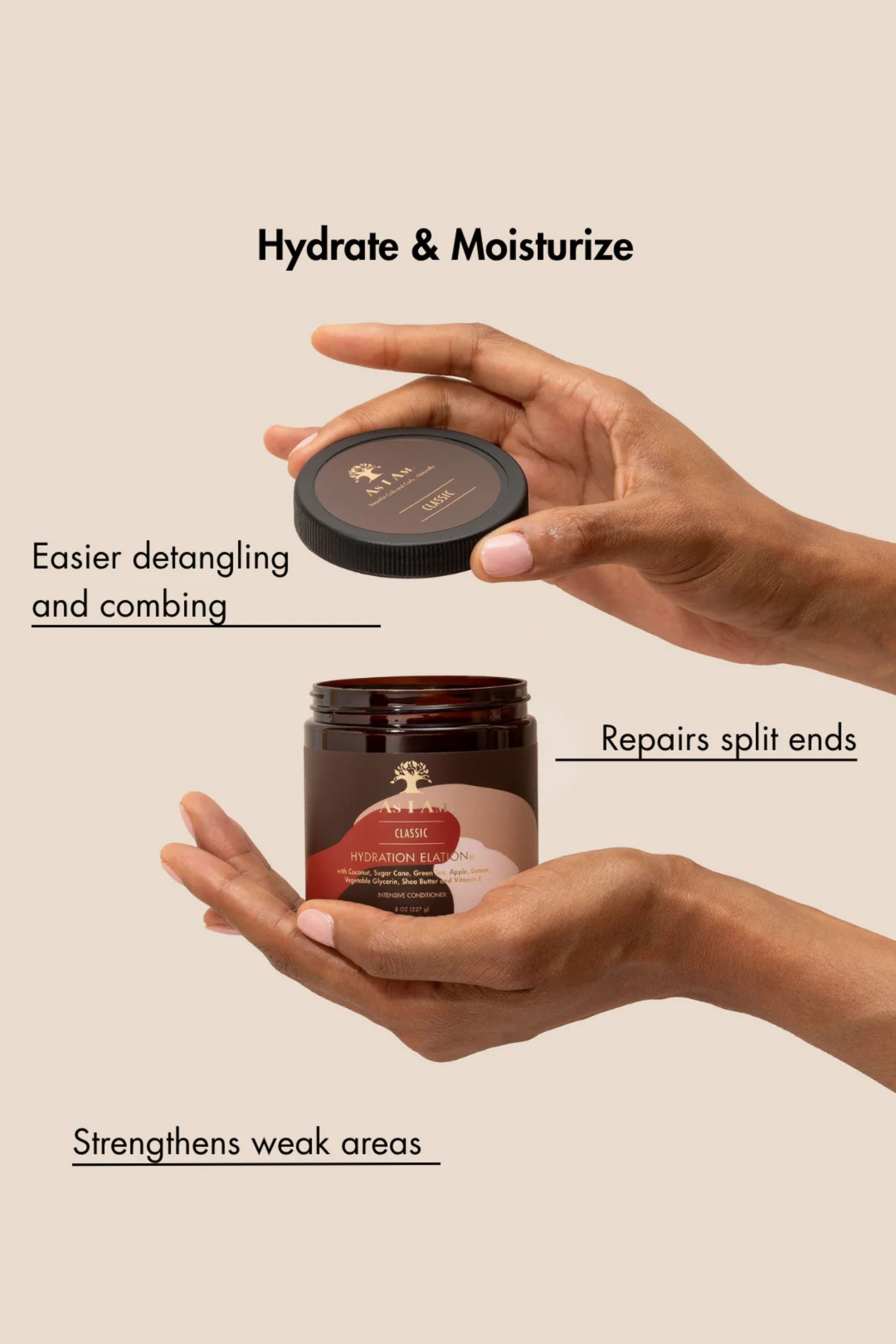 AS I AM HYDRATION ELATION CONDITIONER - BSW BEAUTY CANADA