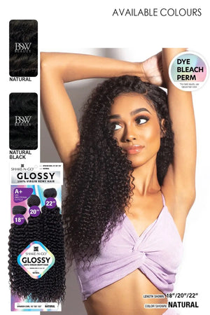 SHAKE N GO GLOSSY 100% VIRGIN REMY HAIR SPANISH CURL