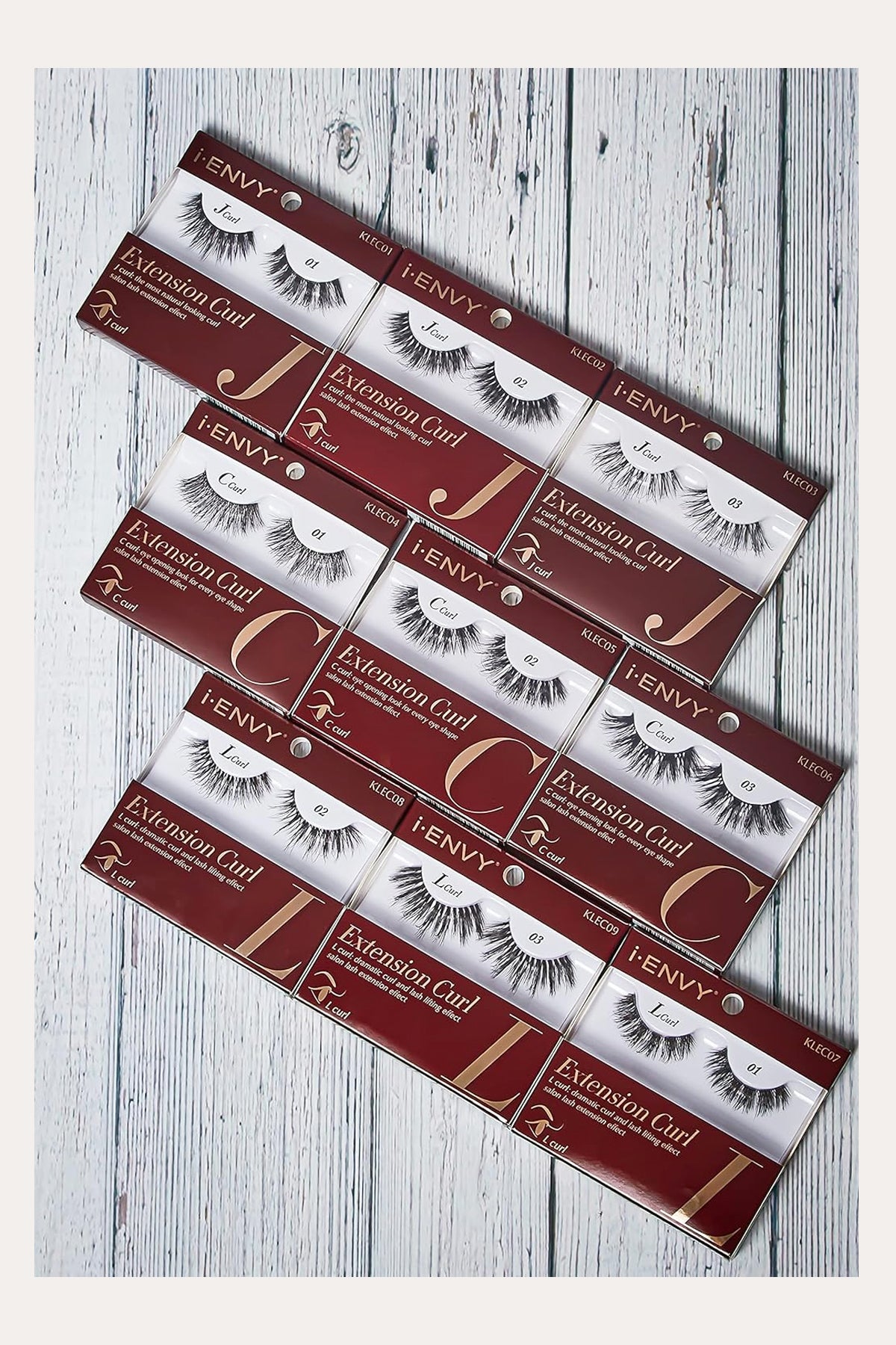 I ENVY EXTENSION CURL L CURL LASHES - BSW BEAUTY CANADA