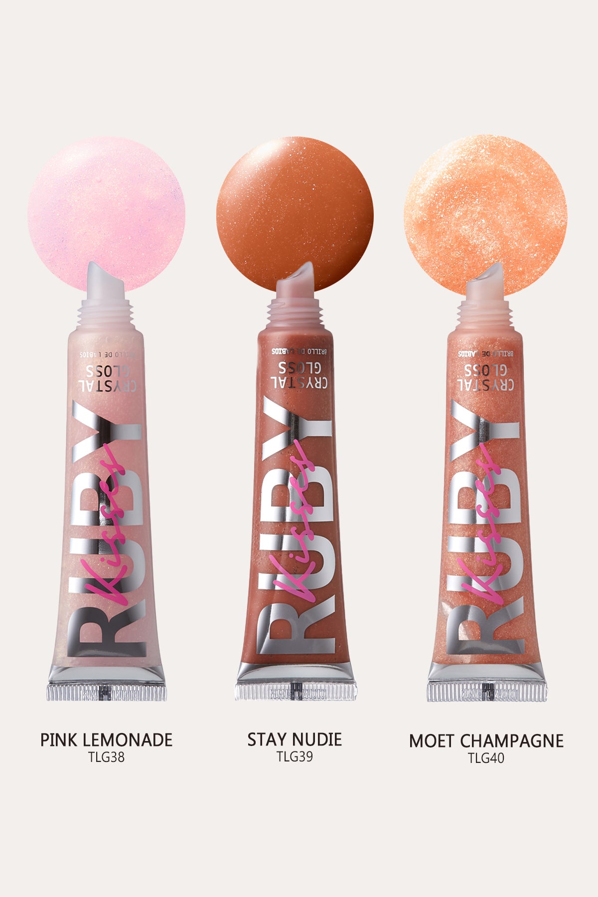 RUBY KISSES CRYSTAL TUBE LIP GLOSS - BSW BEAUTY CANADA