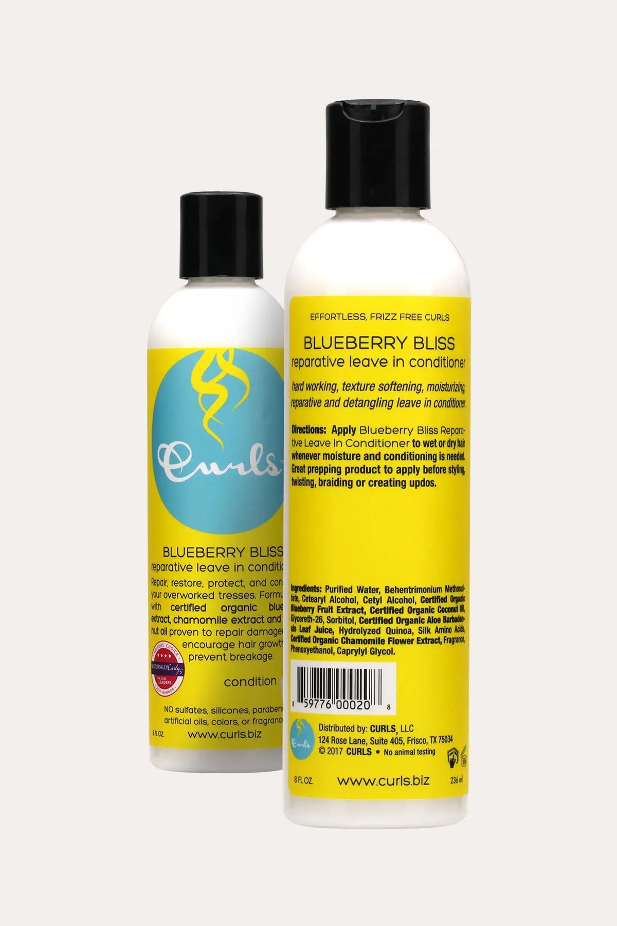 CURLS BLUEBERRY BLISS REPARATIVE LEAVE IN CONDITIONER 8oz - BSW BEAUTY CANADA