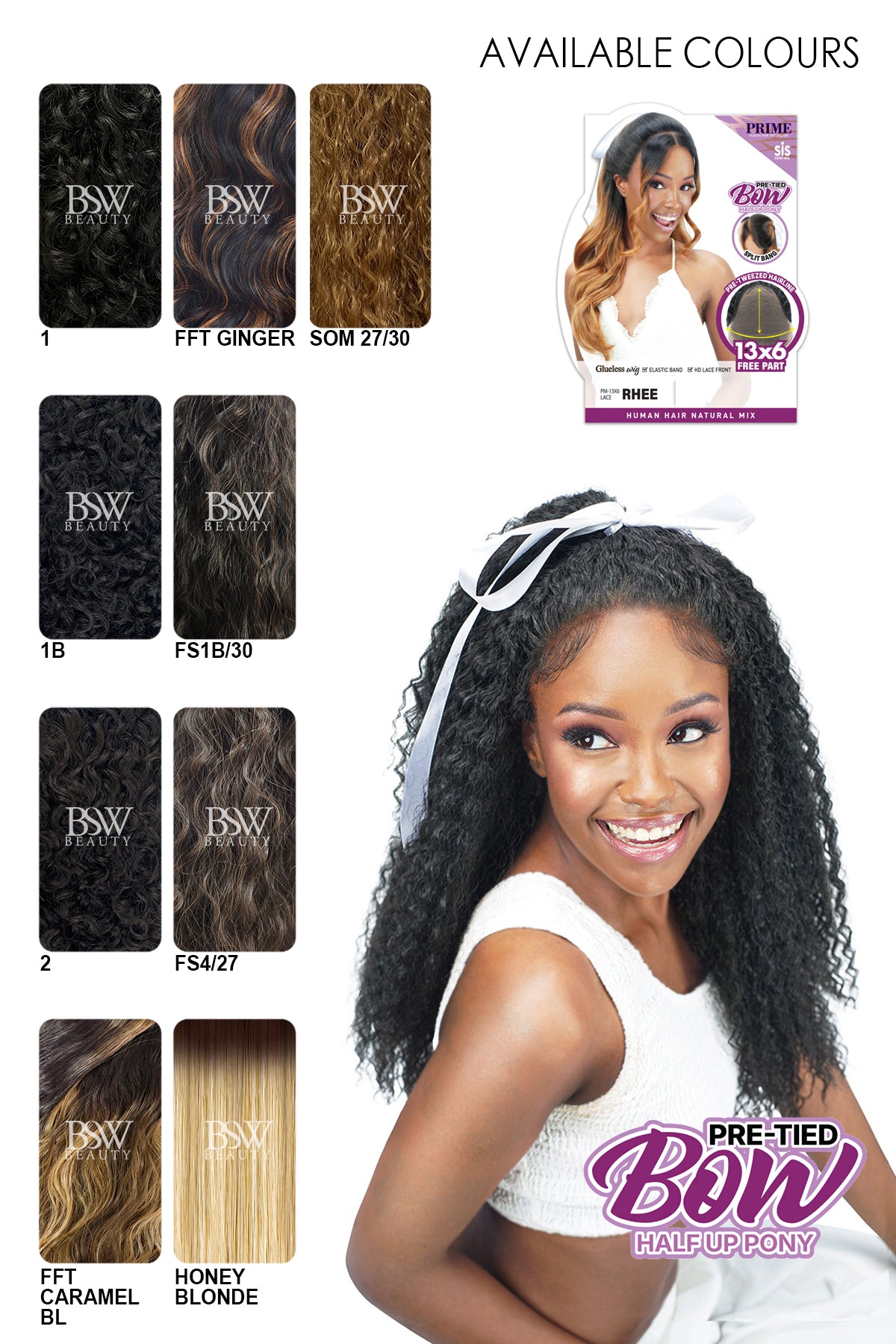 ZURY SIS PRIME 13X6 LACE FRONT WIG - MEEYA - BSW BEAUTY CANADA