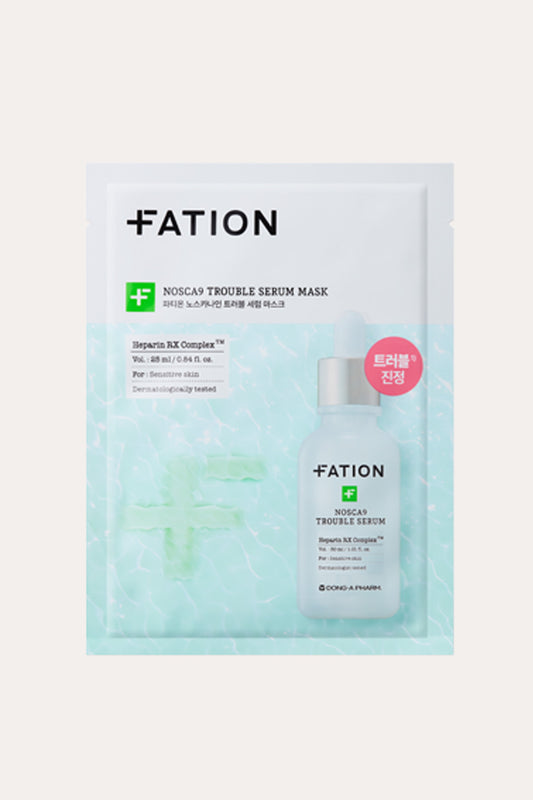 FATION NOSCA9 TROUBLE SERUM MASK - BSW BEAUTY CANADA