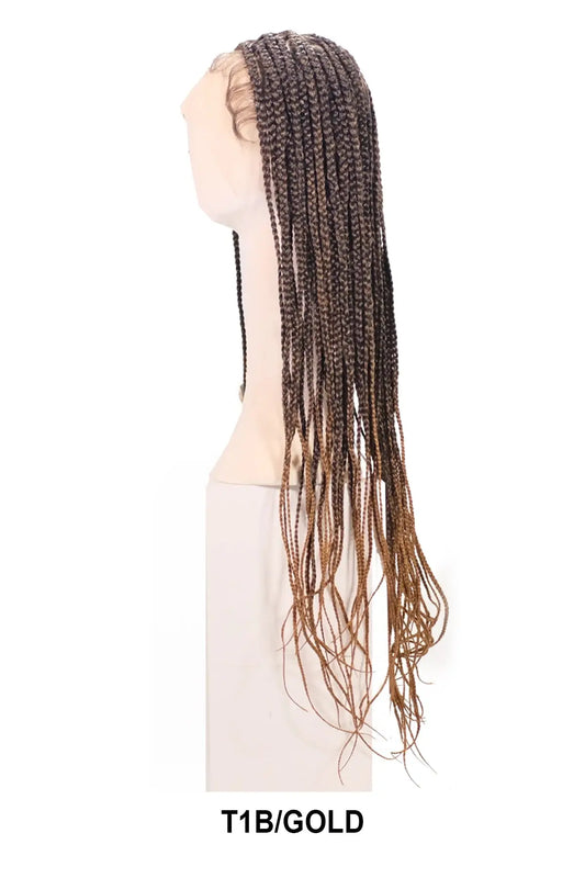 MOTOWN HD HAND BRAIDED WIG - WLB.FLBOHO 32" MOTOWNTRESS