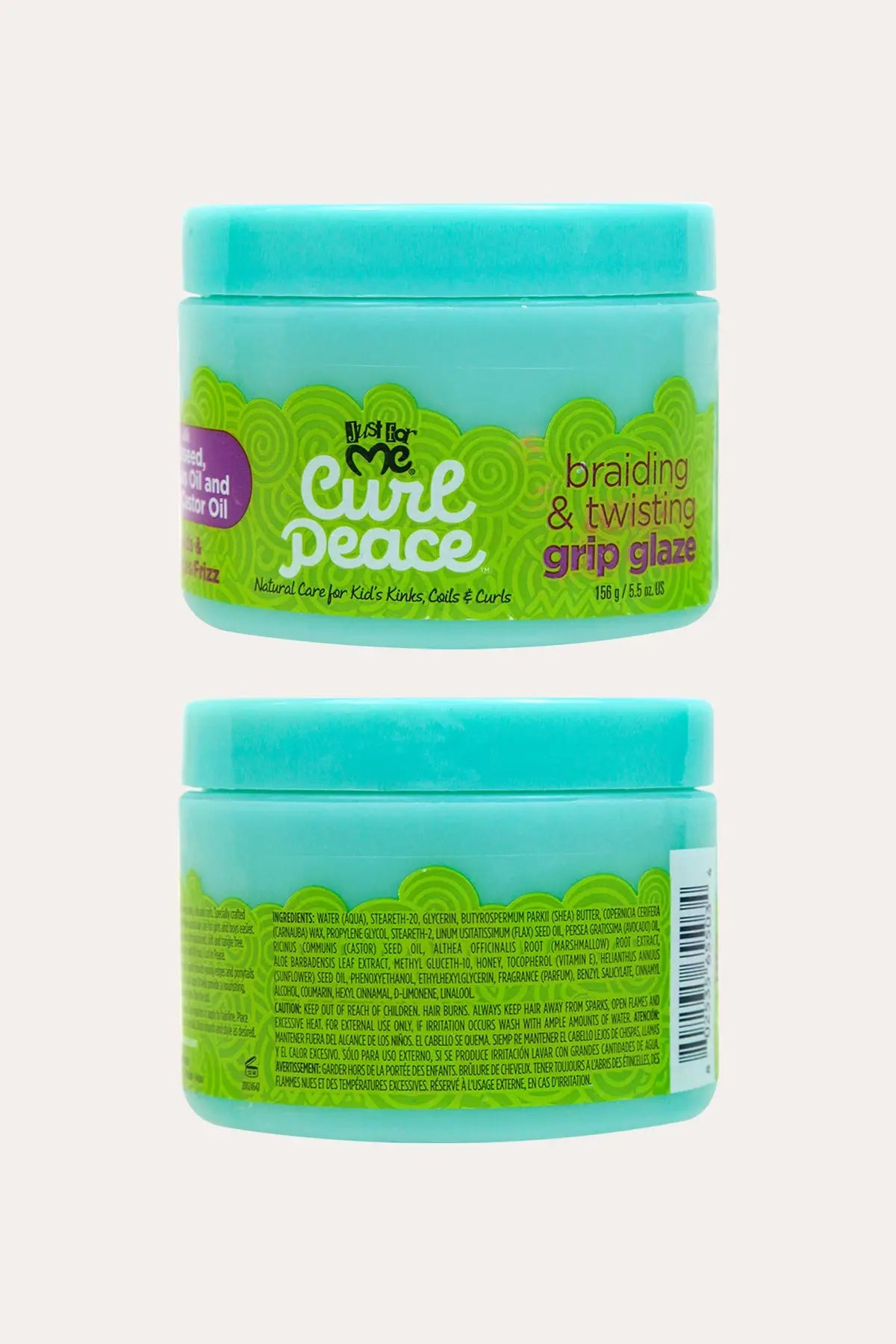 JUST FOR ME CURL PEACE BRAIDING & TWISTING GRIP GLAZE 5.5oz - BSW BEAUTY CANADA