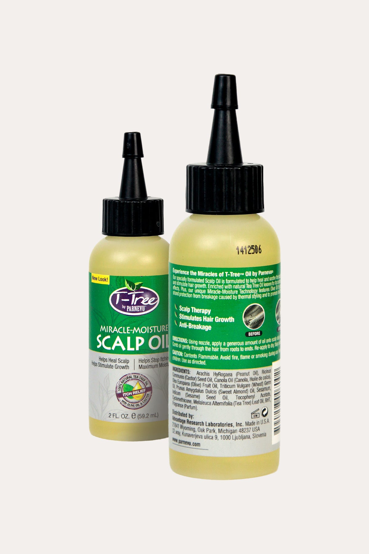 PARNEVU T-TREE SCALP OIL 2oz