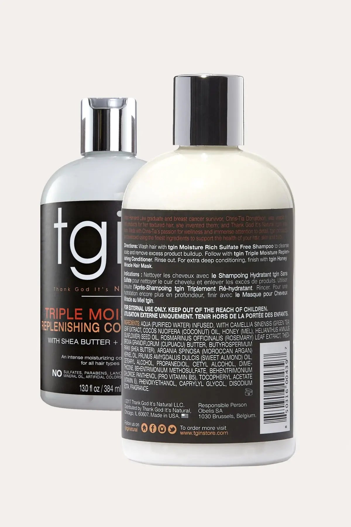 TGIN TRIPLE MOISTURE REPLENISHING CONDITIONER 13oz - BSW BEAUTY CANADA