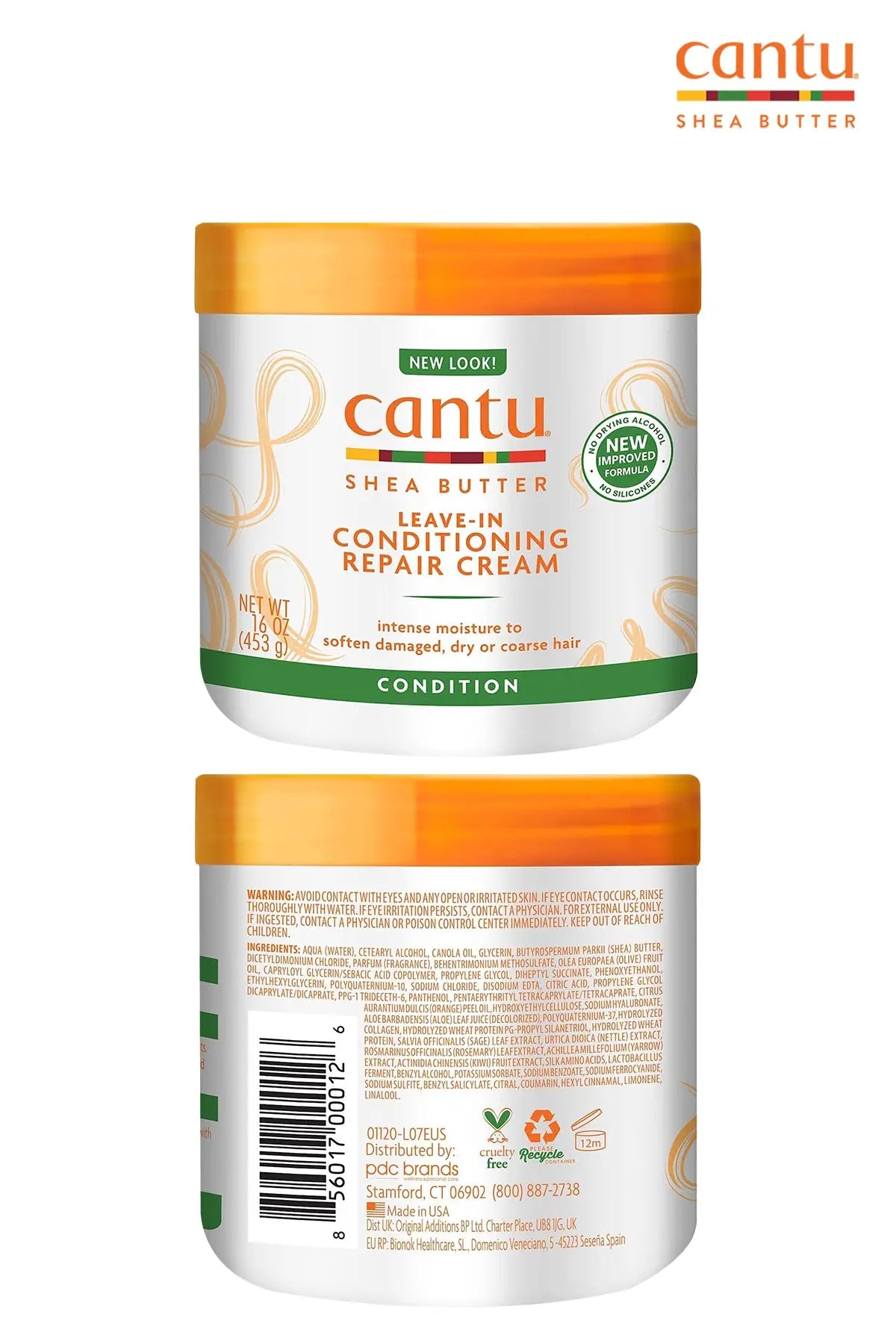 CANTU SHEA BUTTER LEAVE IN CONDITIONING REPAIR CREAM 16oz - BSW BEAUTY CANADA